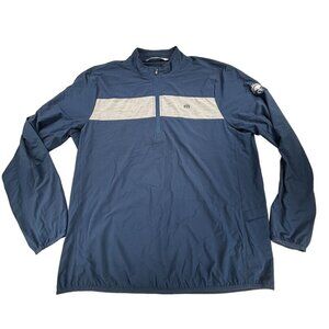 Travis Mathew Quarter-Zip Pullover Jacket Mens L *Flaw Golf Performance